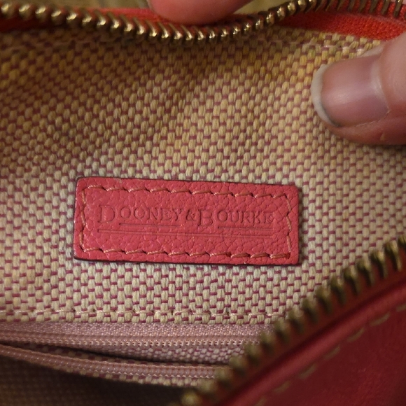 Dooney & Bourke Raspberry Crossbody Bag - Picture 3 of 4